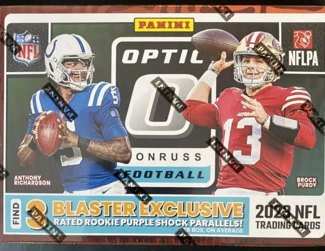 2023 Panini Donruss Optic NFL Factory Sealed Retail Box Football (Star parallels)