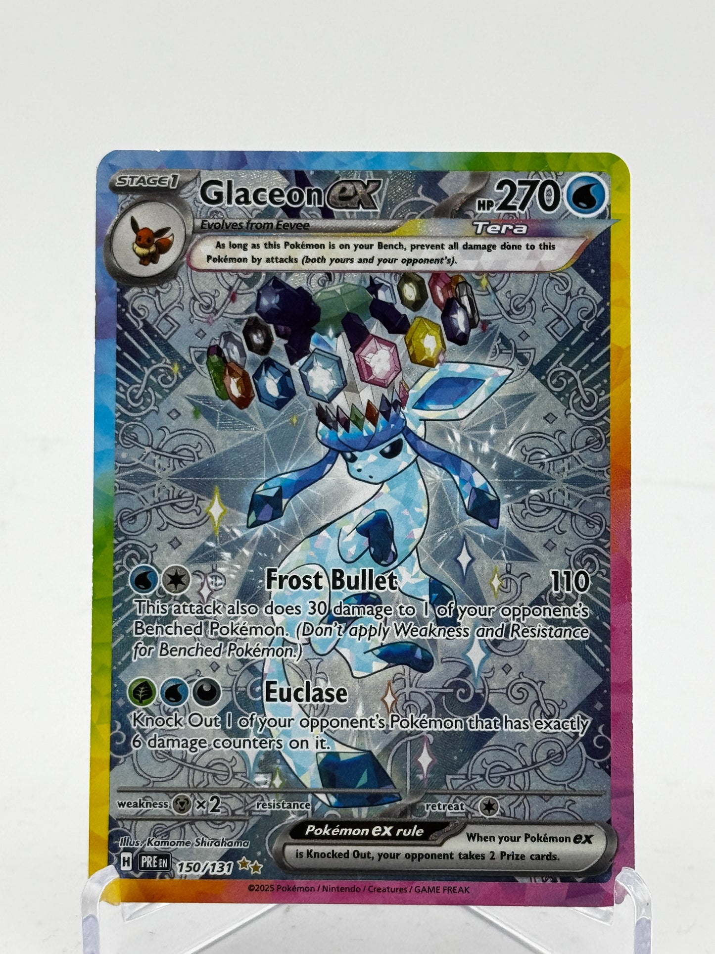 Glaceon ex SIR (PRE, 150/131)