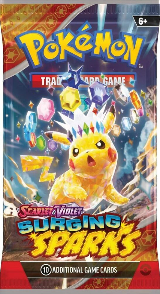 Pokémon TCG Scarlet & Violet 8 Surging Sparks Booster Pack