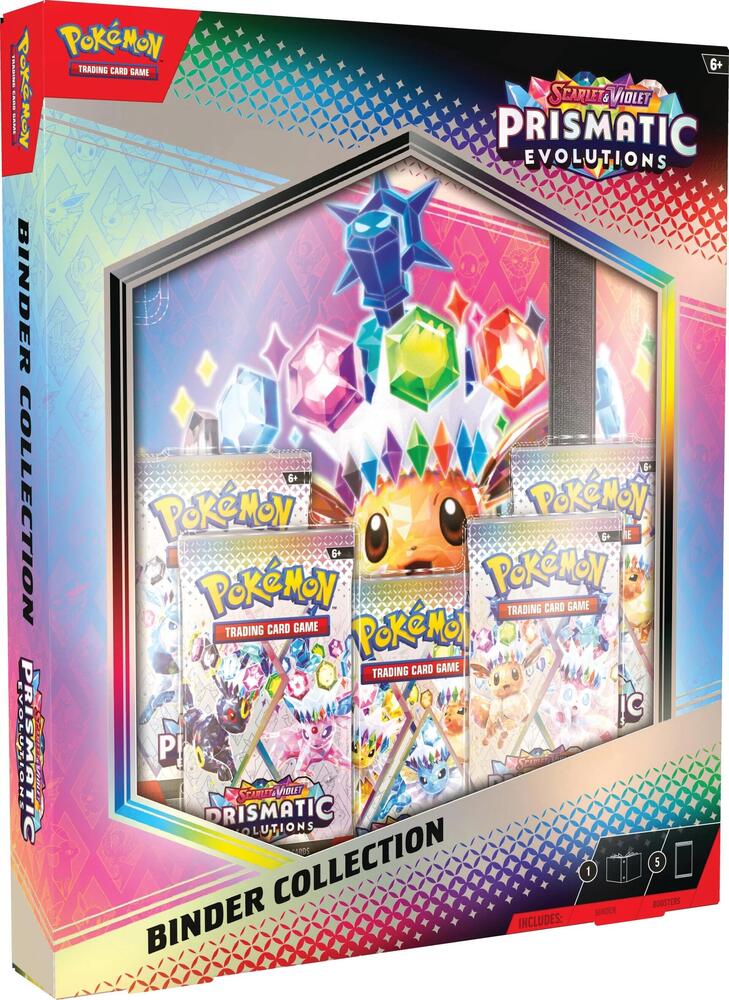 Pokémon - Trading Card Game: Scarlet & Violet Prismatic Evolutions Binder Collection