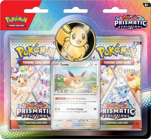 Prismatic Evolutions 2 pack hanger