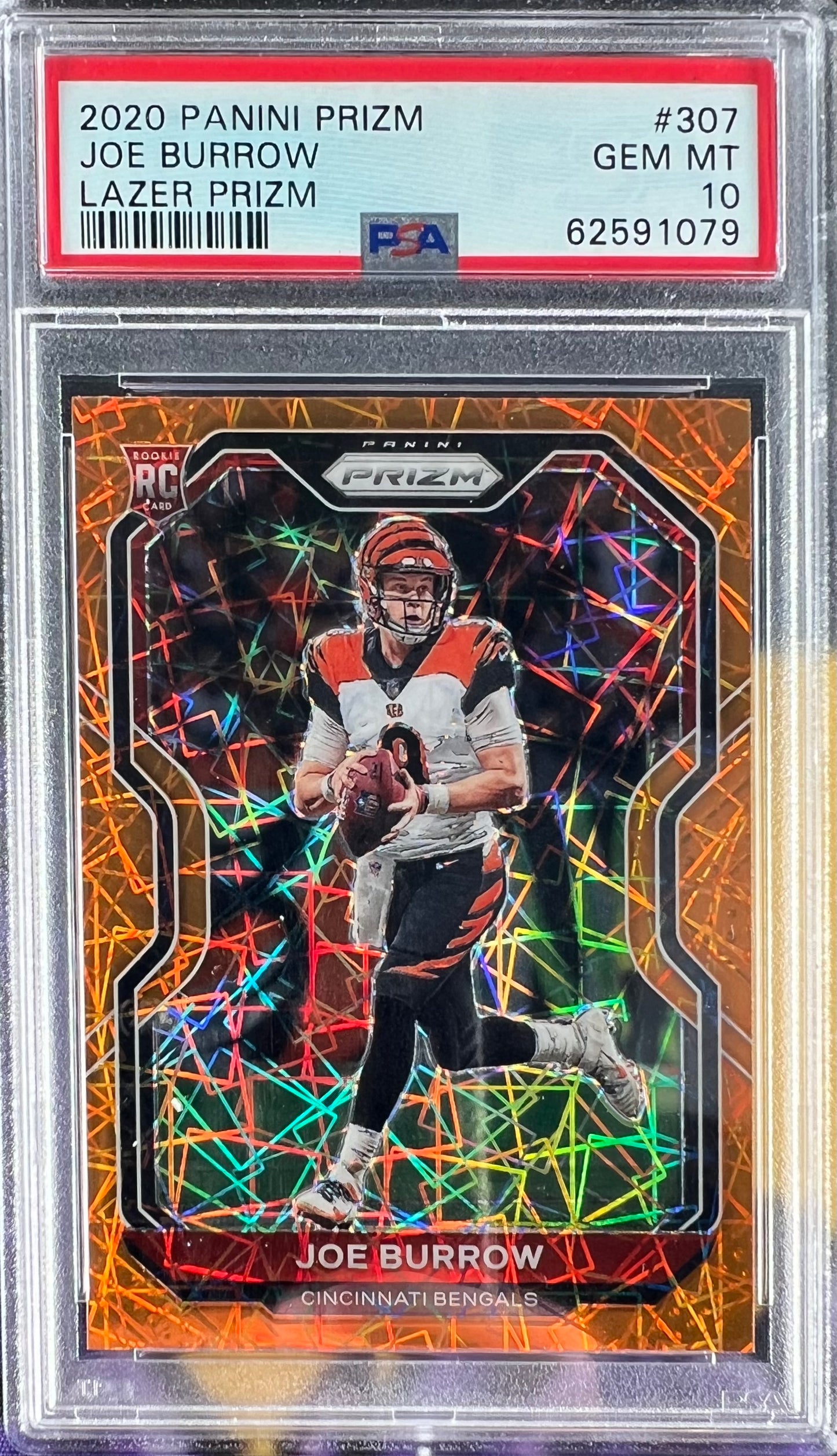 PSA 10 Joe BurrowLazer