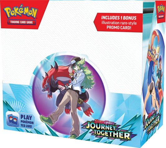 Pokémon TCG: Scarlet & Violet—Journey Together Enhanced Booster Display Box