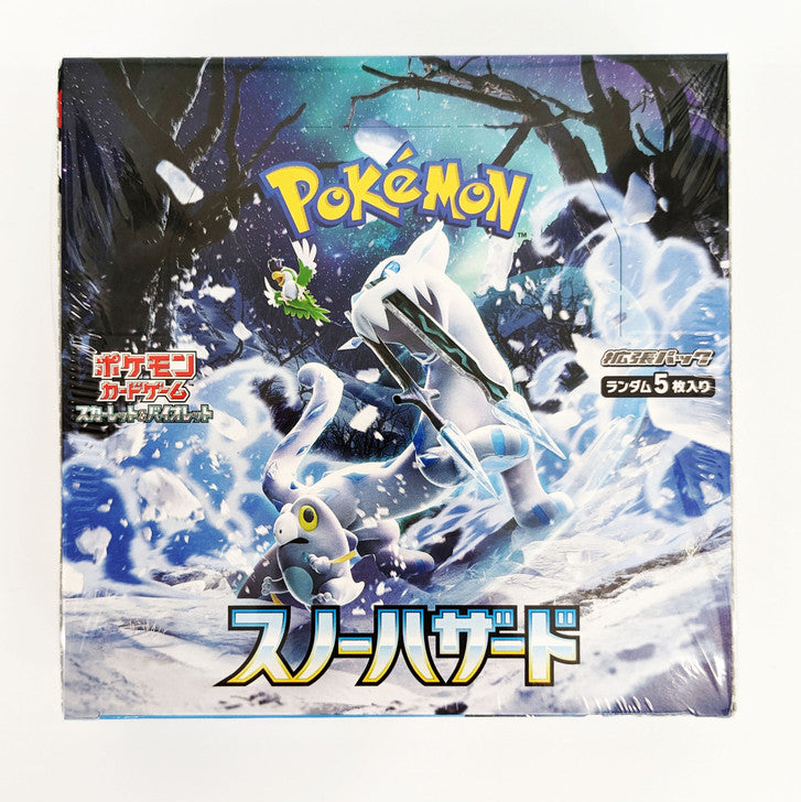 Pokemon Card Game Scarlet & Violet Expansion Pack Snow Hazard Box (Japanese)