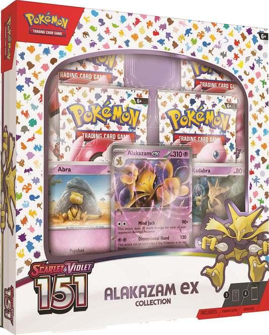Pokemon 290-85870 TCG: Scarlet & Violet-151 Collection (Alakazam EX)