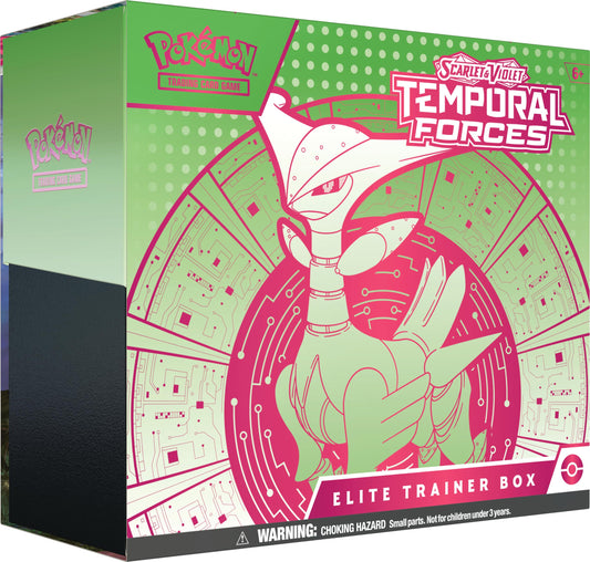 Pokemon Trading Card Game: Scarlet and Violet Temporal Forces Elite Trainer Box