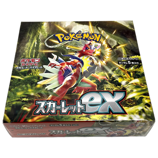 Pokemon Card Game Scarlet & Violet Expansion Pack Scarlet EX box (Japanese)