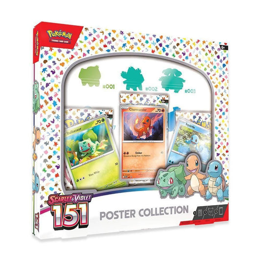 Pokémon Trading Card Game: Scarlet & Violet- 151 Poster Collection
