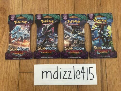 Pokemon Sun and Moon Guardians Rising Sleeved Booster