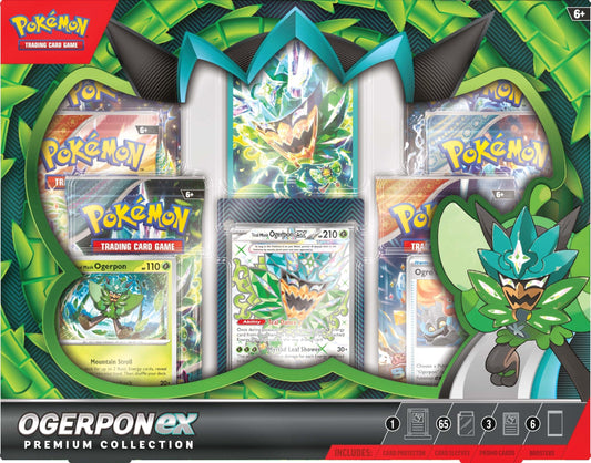 Pokémon TCG: Ogerpon Ex Premium Collection