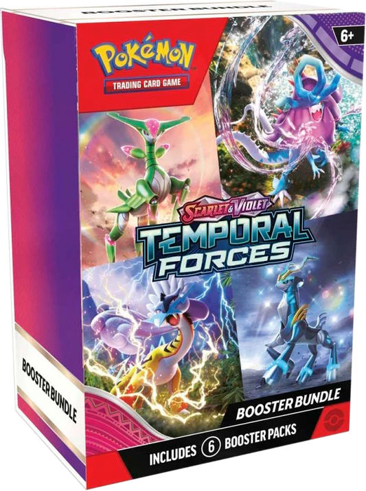 Pokémon TCG: Scarlet & Violet—Temporal Forces Booster Bundle
